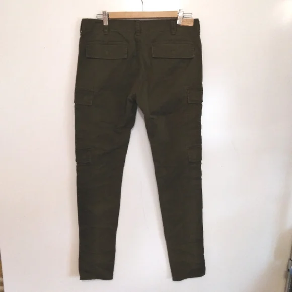 NEW RALPH LAUREN DENIM & SUPPLY ARMY GREEN CARGO PANTS WOMENS SZ 30 - Picture 5 of 10
